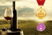 Vin rouge médaillé d'or - Note 91/100, 6 bouteilles d'exception 