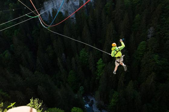 Saut pendulaire de L'Etivaz - aux gorges du Pissot pour 1 personne 1 