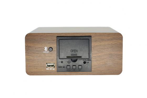 Station intelligente 3 en 1 - Réveil LED, haut-parleur, chargeur Qi 5 