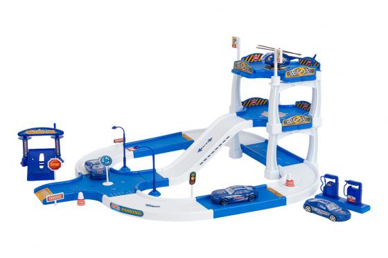 Polizeistation - mit Rennstrecke  