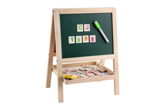 Mini tableau noir - double face et magnétique 1 