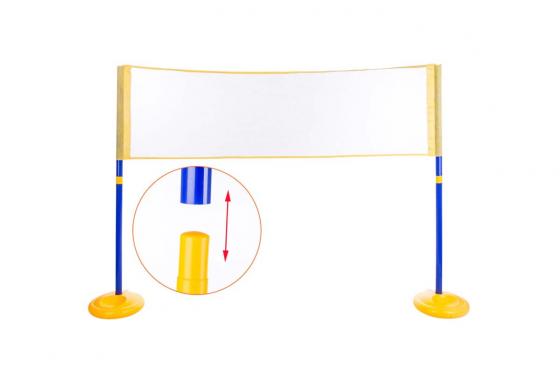 2in1 Badminton Set - inkl. Netz 1 