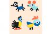 Puzzle - Tierfamilie  4