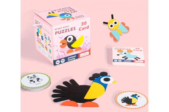 Puzzle - Famille d'animaux   