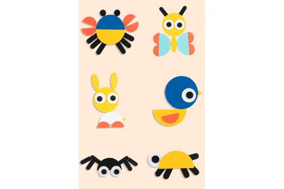 Puzzle - Famille d'animaux  3 