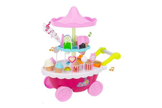 Chariot de crème glacée  - avec lumière et musique  