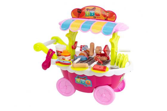 Chariot de jeu pour barbecue - avec lumière et musique  