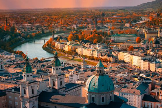 Court séjour à Salzbourg pour 2 - Avec visite de la ville, Salzburg Card & concert 2 