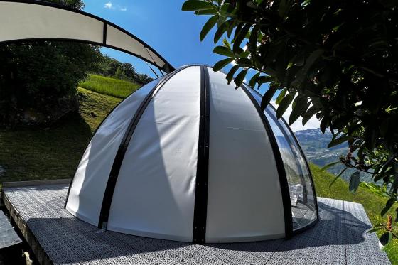 Bubble-Suite Übernachtung - unter dem Sternenhimmel mit Trottiabfahrt für 2  2 