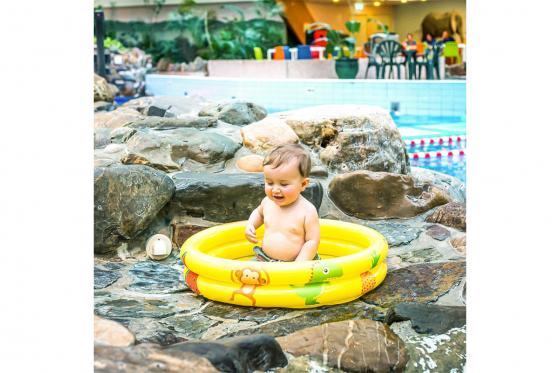 Pataugeoire animaux - jaune - 60 cm 1 