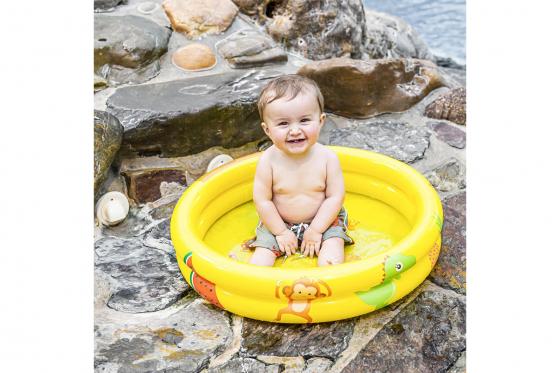 Pataugeoire animaux - jaune - 60 cm 2 
