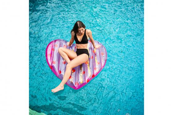 Matelas coeur - 150 x 100 cm  