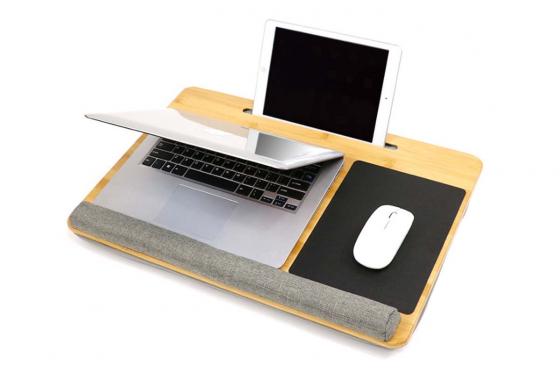 Table d'ordinateur portable en bambou - à emporter  