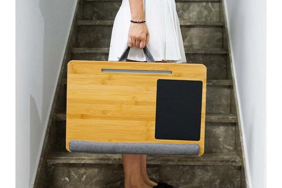 Table d'ordinateur portable en bambou - à emporter 2 