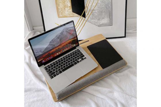 Table d'ordinateur portable en bambou - à emporter 4 