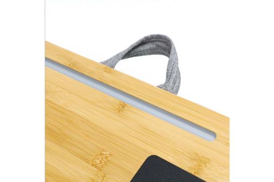 Table d'ordinateur portable en bambou - à emporter 5 