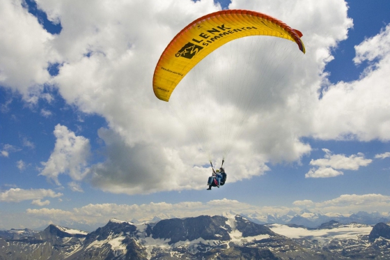 Gleitschirmfliegen - im Berner Oberland 3 