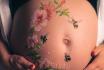 Bellypainting - Kunstwerk für den Babybauch 1