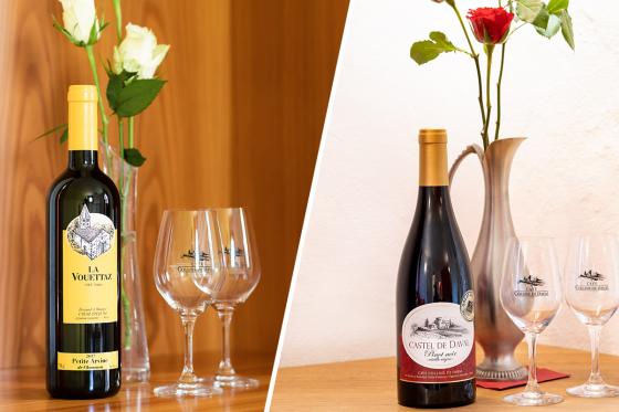 Dégustation de vins - Plateau Valaisan & balade libre inclus, pour 4 personnes 6  Dégustation de vins - Plateau Valaisan & balade libre inclus, pour 4 personnes 6