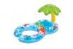 Schwimmring mit Sonnenschirm - für Babies & Eltern 
