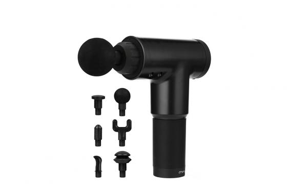 Pistolet de massage musculaire  - avec 6 pièces jointes  