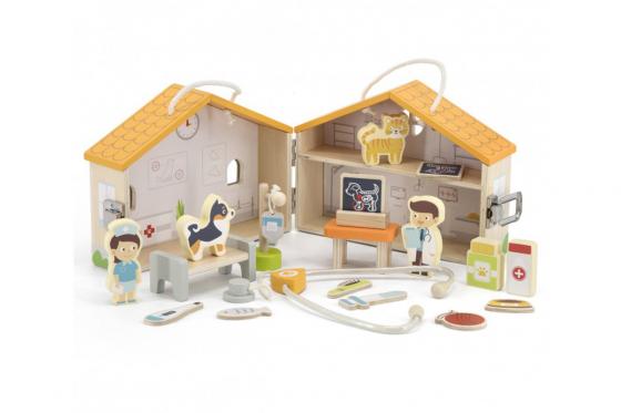 Set vétérinaire - en bois  
