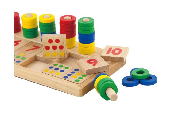 Rechenspiel - aus Holz 2 