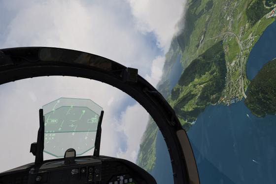F/A-18 Flugsimulator - für 1 Person & 2 Begleitpersonen in Zürich  