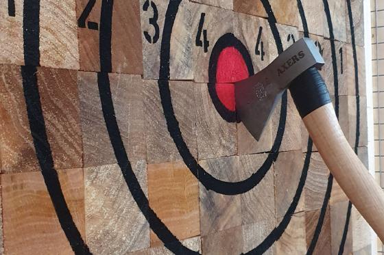 Lancer de hache - à Crissier 1 heure pour 6 personnes  