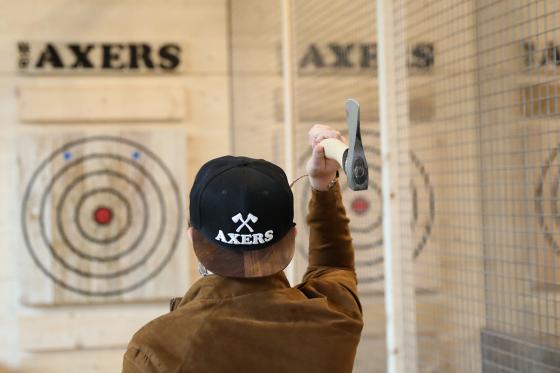 Lancer de hache - à Crissier 1 heure pour 6 personnes 1 