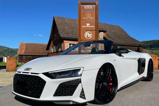 3h Audi R8 Spyder V10 mieten - inkl. 100km 1 