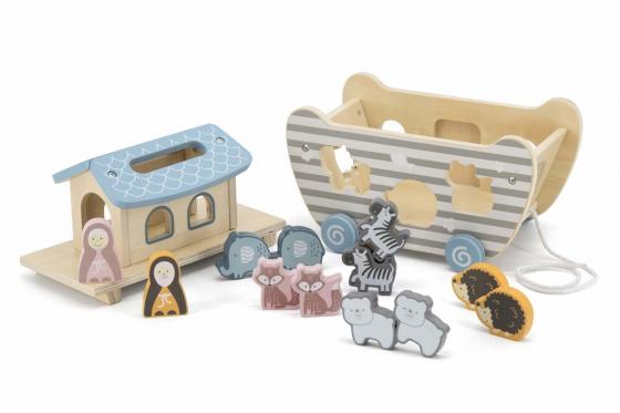 Sortierspiel Noah - aus Holz 1 