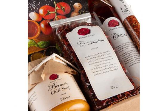 Scharfer Geschenkkorb - Mit Chili Produkten 3 