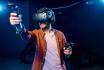 Virtual Reality Spiel - 15 Minuten auf einer omnidirektionalen Plattform | 2 Personen 2