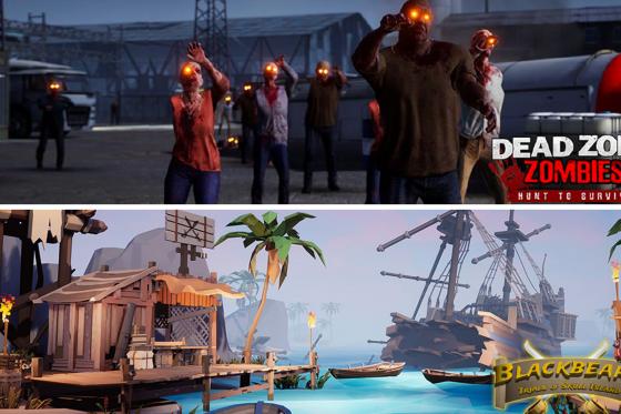 Virtual Reality Spiel - 15 Minuten auf einer omnidirektionalen Plattform | 2 Personen 3 