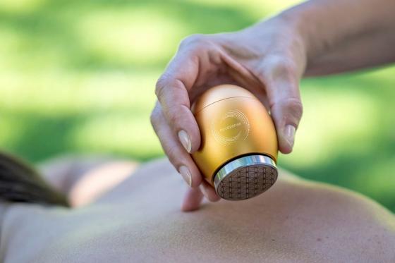 Chakren Rücken-Klangmassage  - 60 Minuten mit Eyvo Klang- Ei 1 