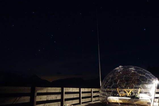 Bulle au cœur des Alpes - Nuitée pour 2 personnes 1 