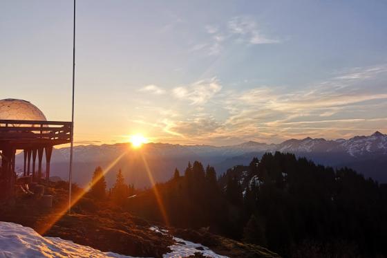 Bulle au cœur des Alpes - Nuitée pour 2 personnes 5 