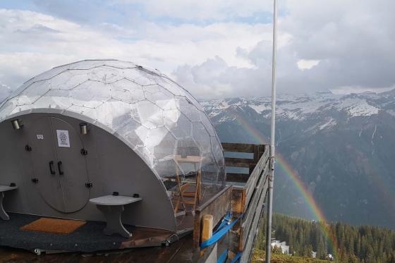 Bulle au cœur des Alpes - Nuitée pour 2 personnes 8 