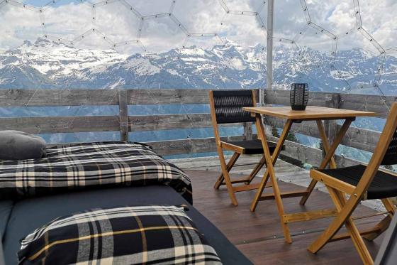 Bulle au cœur des Alpes - Nuitée pour 2 personnes 9 