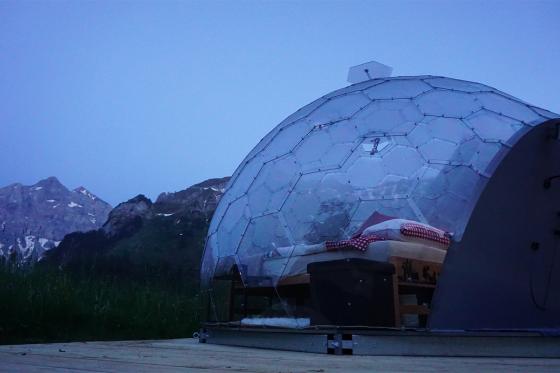 Notte in un igloo di vetro - 1 notte sotto le stelle per 2 persone 4 