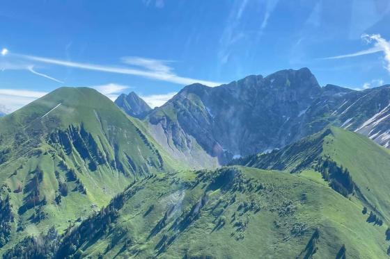 Hélicoptère aux Gastlosen - Vol d'env. 25 minutes au-dessus des Préalpes fribourgeoises | 1 pers. 9 