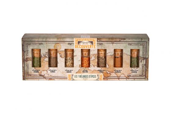 7 mélanges d'épices - coffret découverte  