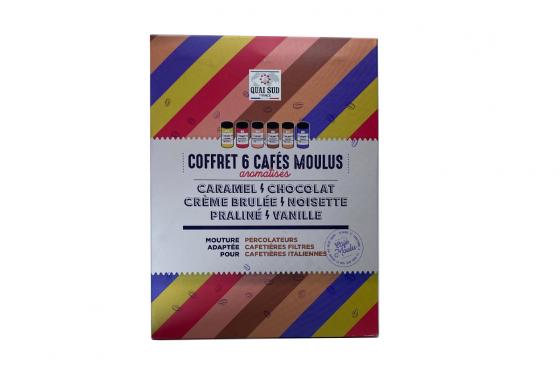 Set cadeau café - 6 types de café moulu 2 