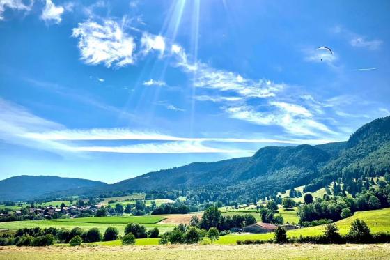 Parapente Jura bernois - 1 vol pour 1 personne 1 