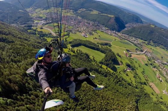 Parapente Jura bernois - 1 vol pour 1 personne 4 