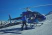 Mont-Blanc Helikopterflug - 30 Minuten für 2 Personen mit einem Aperitif auf einem Gletscher 