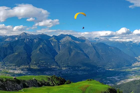 Parapente Monte Tamaro - 1 vol pour 1 personne  