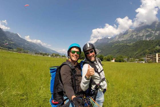 Walensee Gleitschirmfliegen - Ca. 20 Minuten Flug für 1 Person 8 