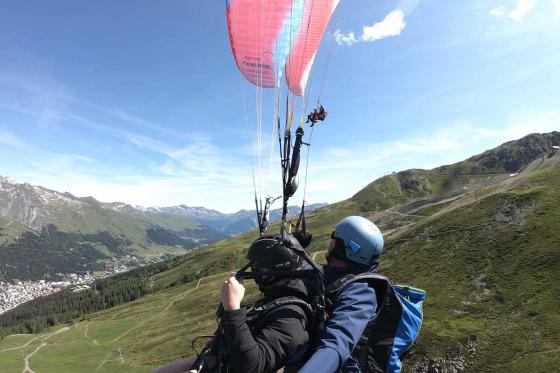 Parapente à Davos  - 1 vol pour 2 personnes 8 
